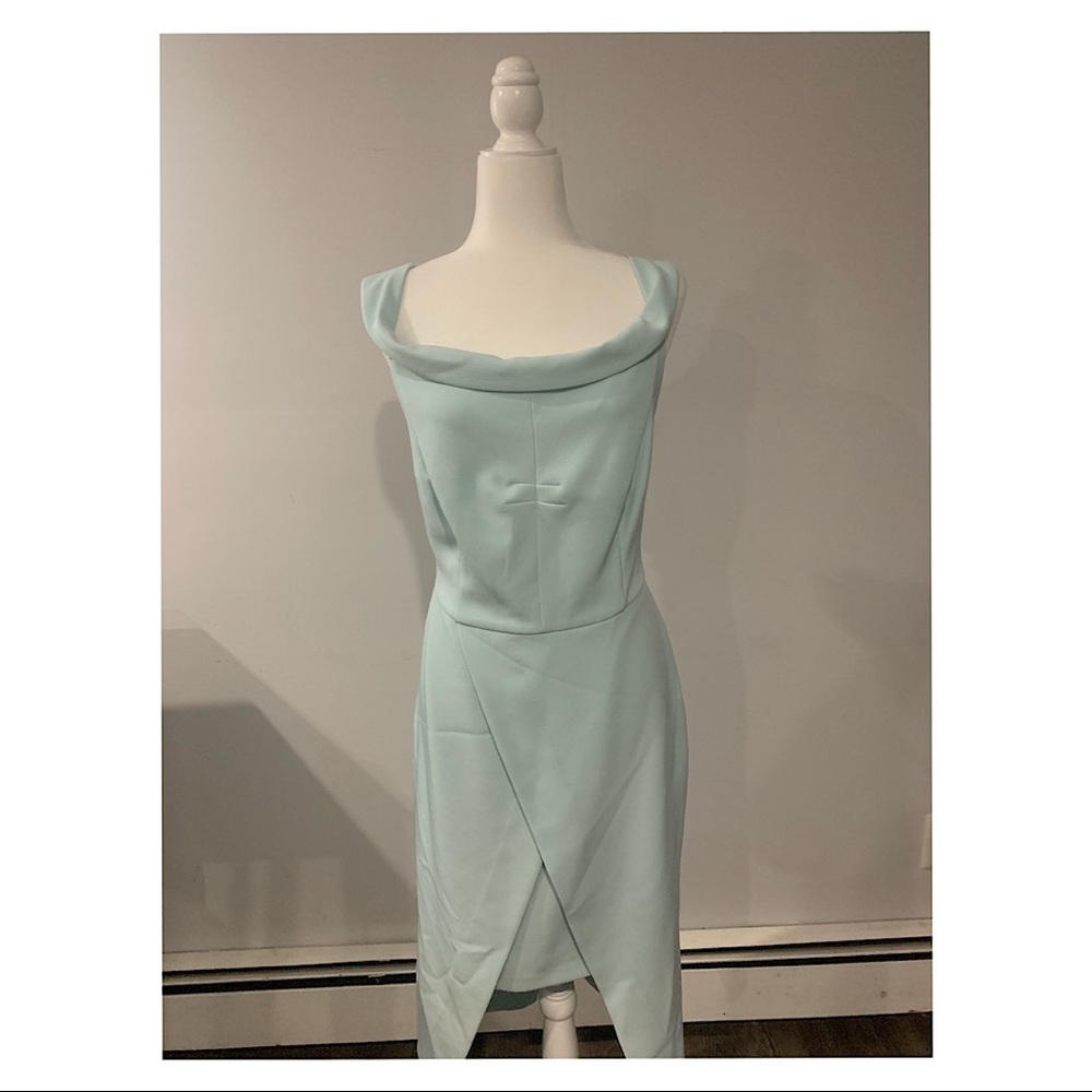 Classic Dress Polyester and spandex blend.